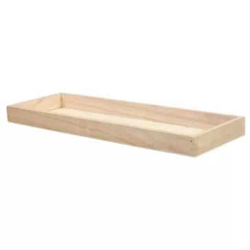 Wood Frame/Tray - natural 40x13,5x3cm