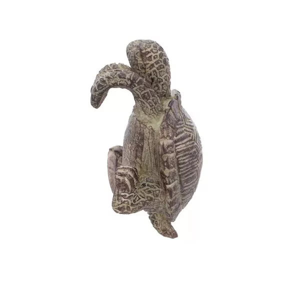 Pot-hanging turtle figurine