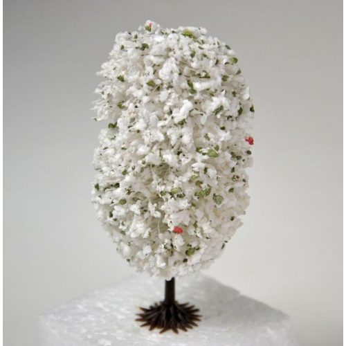 Fa fehér virágokkal 9 cm