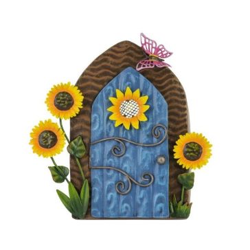 Tündérajtó napraforgóval 17 cm