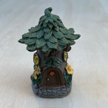 Miniature cottage for fairy garden