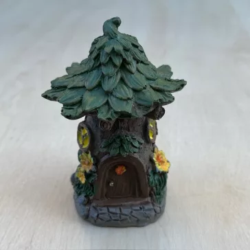 Miniature cottage for fairy garden