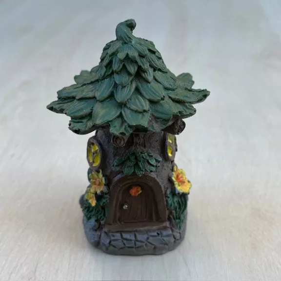 Miniature cottage for fairy garden