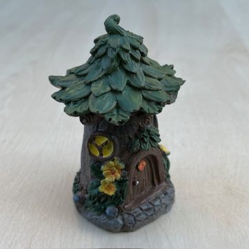 Miniature cottage for fairy garden