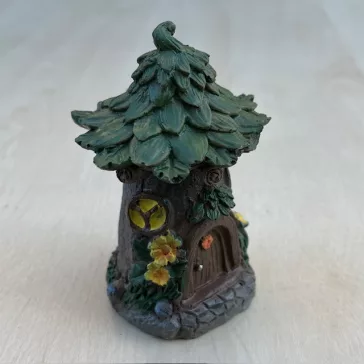 Miniature cottage for fairy garden