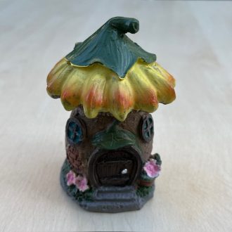Miniature cottage for fairy garden