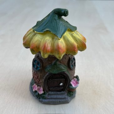 Miniature cottage for fairy garden