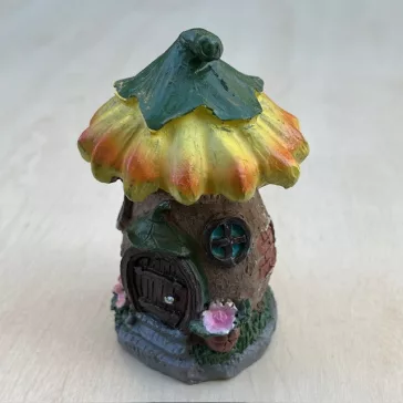 Miniature cottage for fairy garden