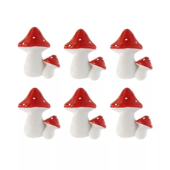 Mushrooms 6 pcs Mushrooms 6 pcs