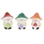 Dwarfs with mushroom hat (3 pieces)