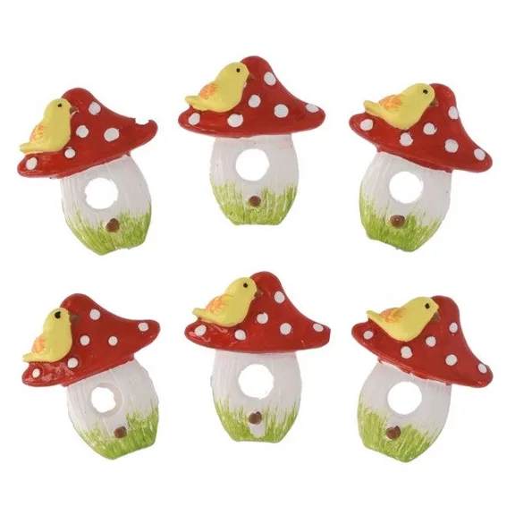 Mushrooms 6 pcs Mushrooms 6 pcs