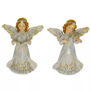 Angel with violin or songbook 8.5cm