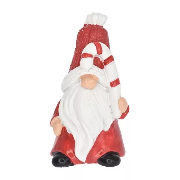 Dwarf with christmas candy cane 6 cm Dwarf with christmas candy cane 6 cm