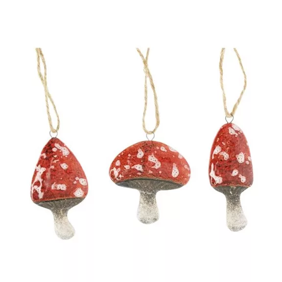 Ceramic mushrooms figurine (1pcs) Ceramic mushrooms figurine (1pcs)