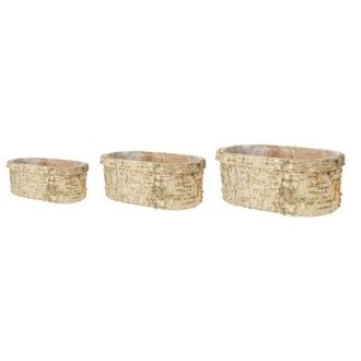 Wooden pot (3pcs)