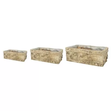 Wooden pot (3pcs)