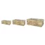 Wooden pot (3pcs)