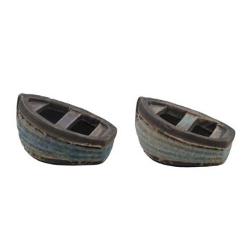 Miniature boat 5,9x4,3x3,6 cm (1pc)