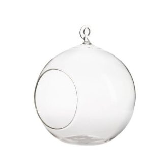 Hanging glass ball 8 cm