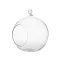 Hanging glass ball 8 cm