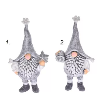 Manó csillaggal/haranggal 10,5 cm