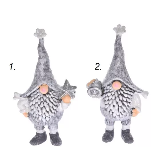 Manó csillaggal/haranggal 10,5 cm