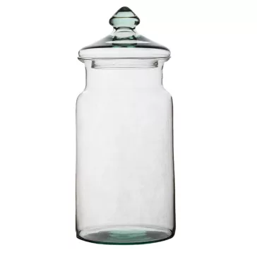 Glass jar vase 32 cm