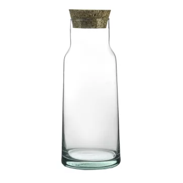 Glass plant terrarium with cork 26cm