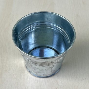 Zinc planter 9 cm