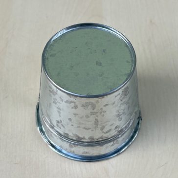 Zinc planter 9 cm