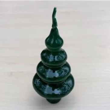 Fenyőfa alakú gyertya 7,5 cm