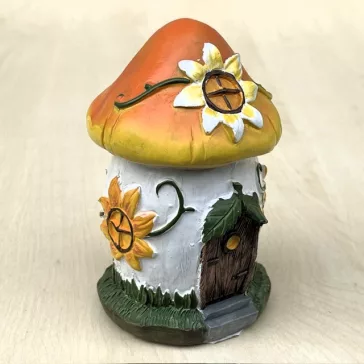 Miniature cottage for fairy garden