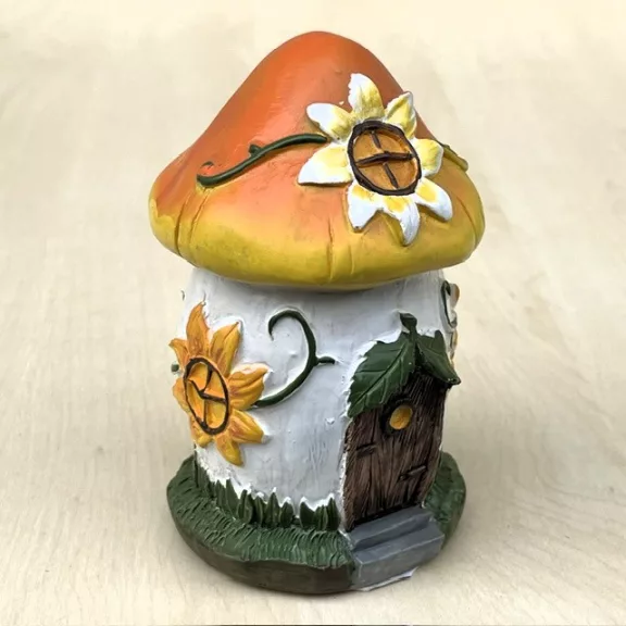 Miniature cottage for fairy garden