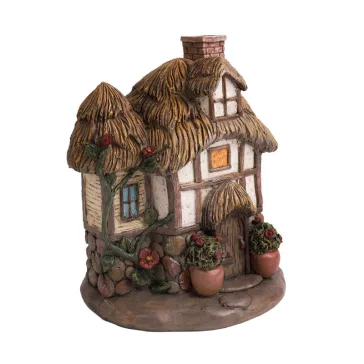 Miniature cottage for fairy garden