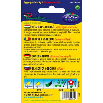Ornamental sunflower seeds 2g