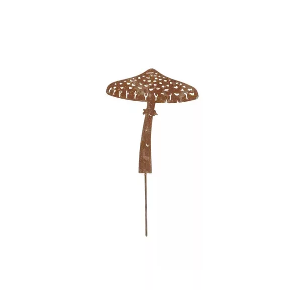 Deerfoot mushroom laser-cut, cut-away garden decoration 27 cm Deerfoot mushroom laser-cut, cut-away garden decoration 27 cm
