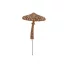 Deerfoot mushroom laser-cut, cut-away garden decoration 27 cm