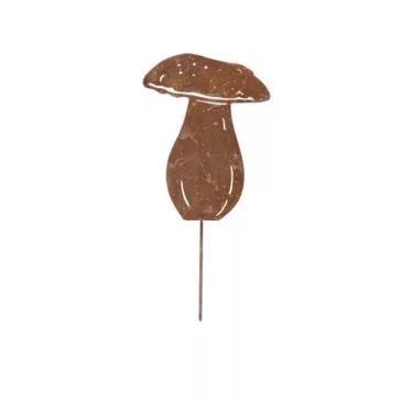 Boletus mushroom laser-cut, cut-away garden decoration 27 cm